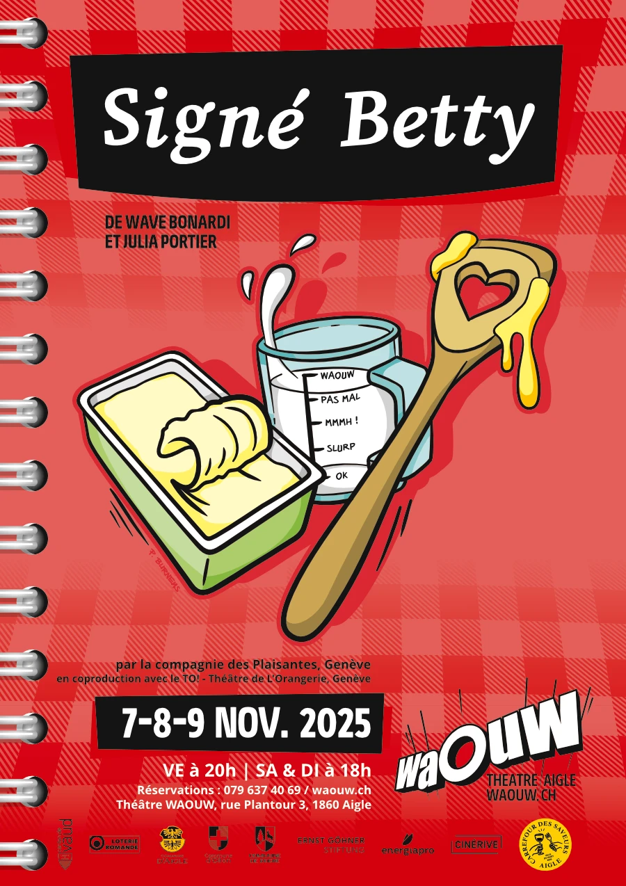 Affiche du spectacle Signé Betty