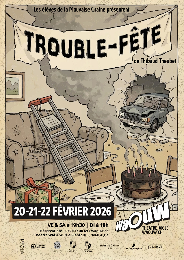 Affiche du spectacle Trouble-Fête 