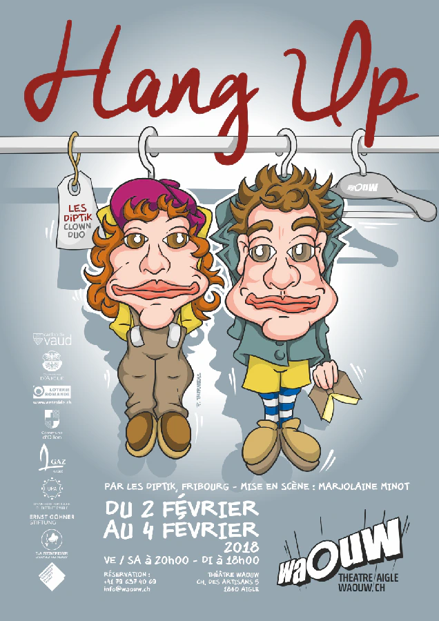 Affiche du spectacle Hang Up !