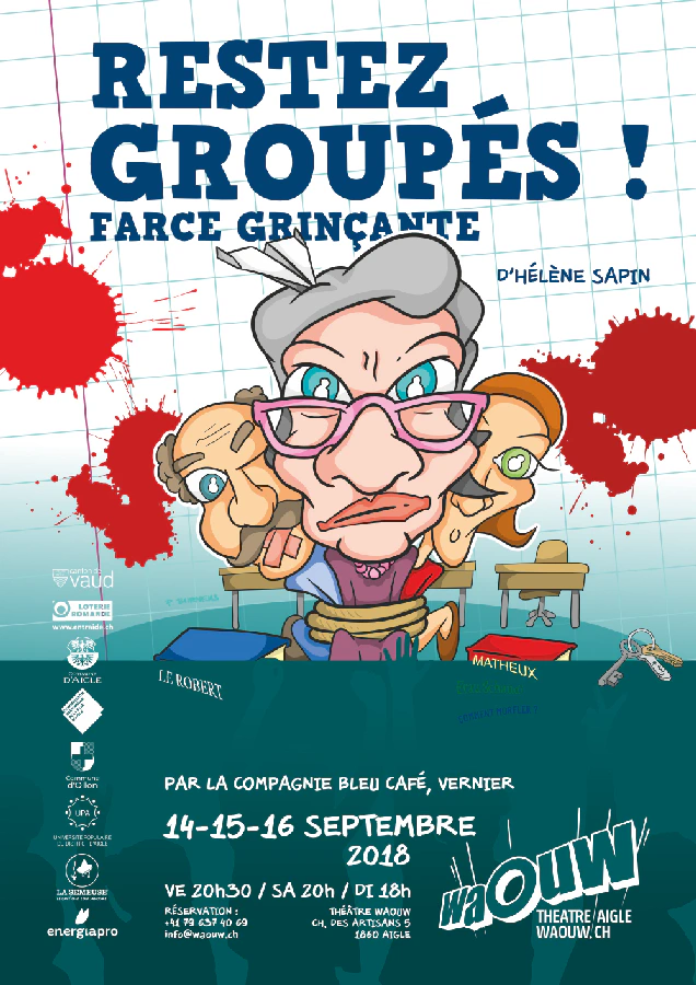 Affiche du spectacle Restez groupés !