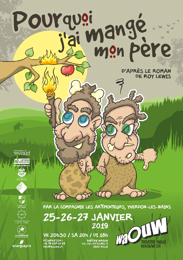 Affiche du spectacle Pourquoi j’ai mangé mon père 
