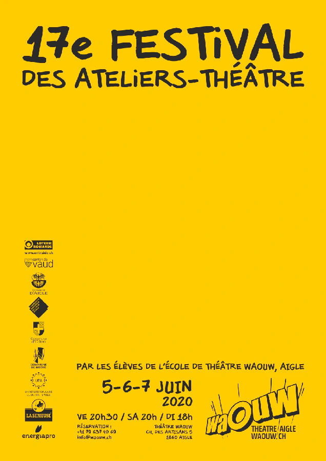 Affiche du spectacle 17e Festival des Ateliers-Théâtre