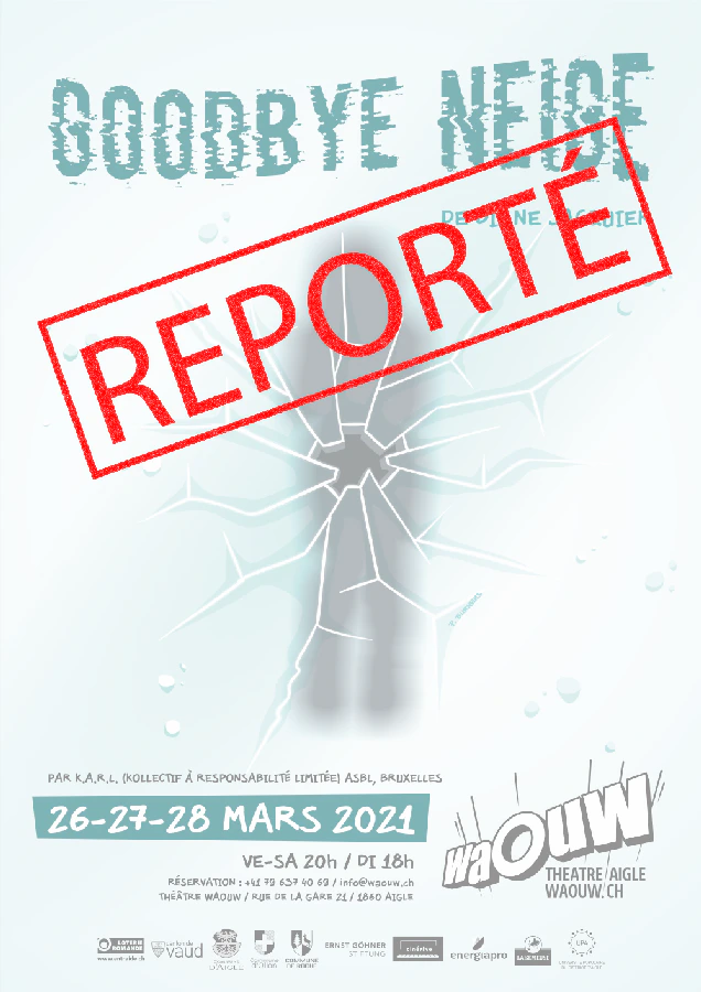 Affiche du spectacle REPORTÉ - Goodbye Neige