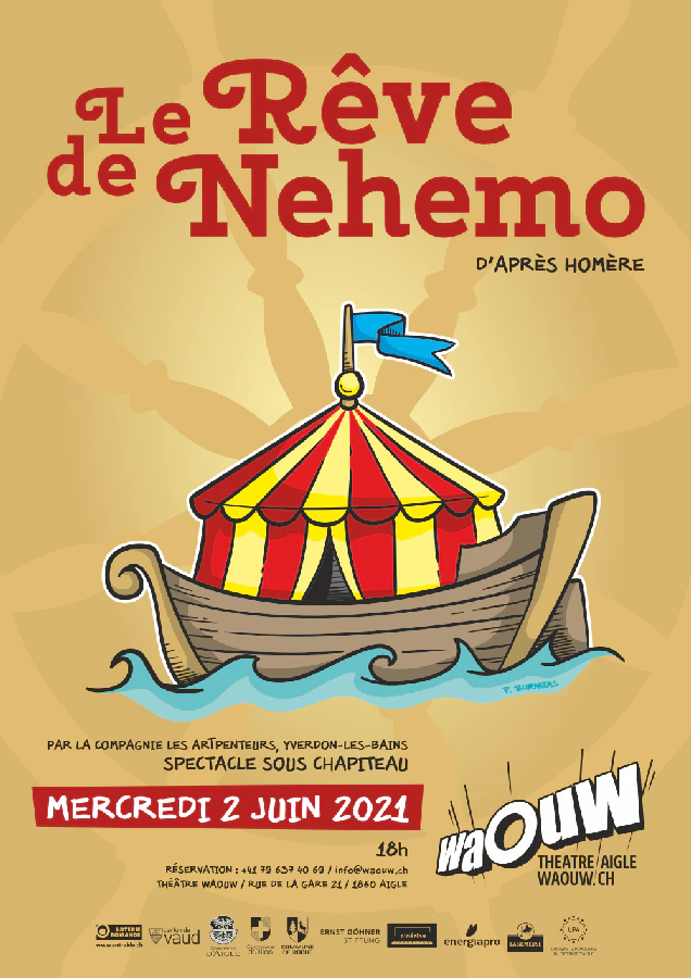 Affiche du spectacle Le Rêve de Nehmo