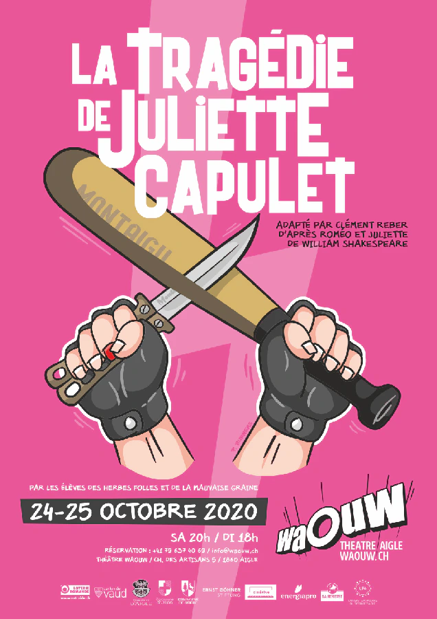 Affiche du spectacle La Tragédie de Juliette Capulet 