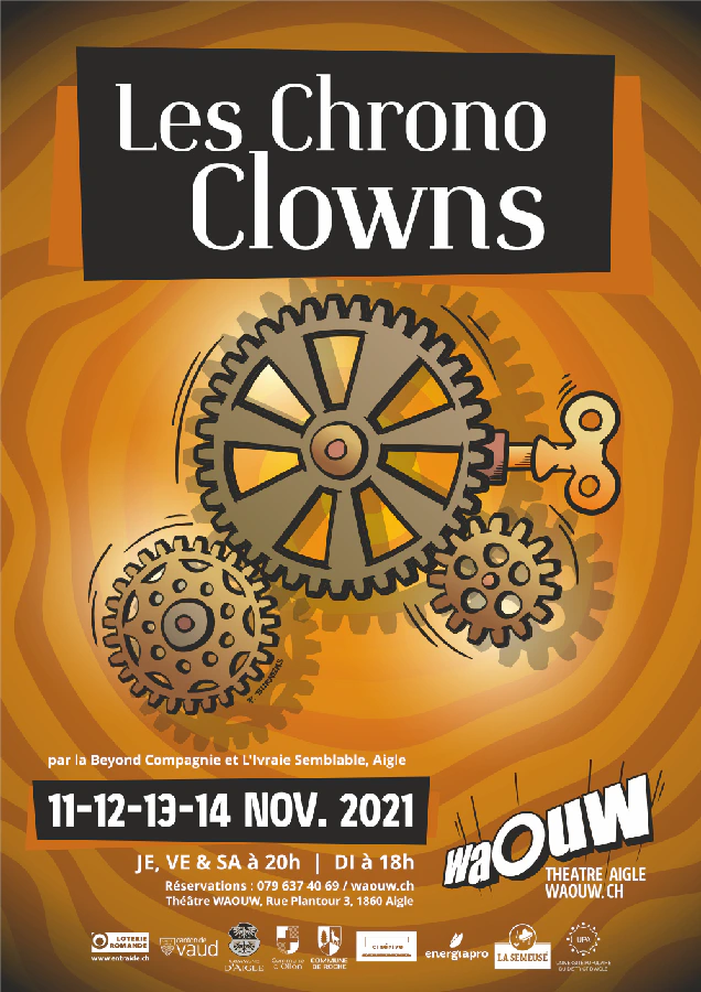 Affiche du spectacle Les ChronoClowns
