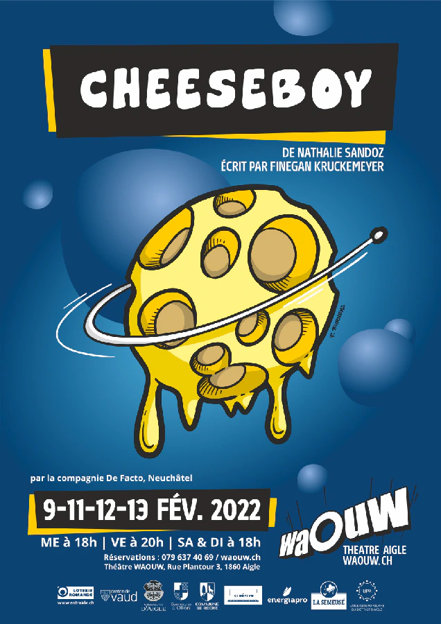 Affiche du spectacle Cheeseboy