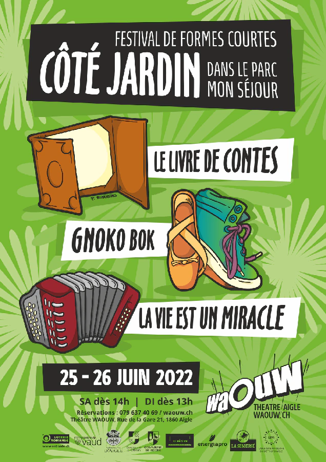 Affiche du spectacle Côté Jardin