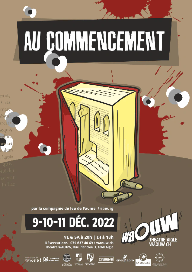 Affiche du spectacle AU COMMENCEMENT