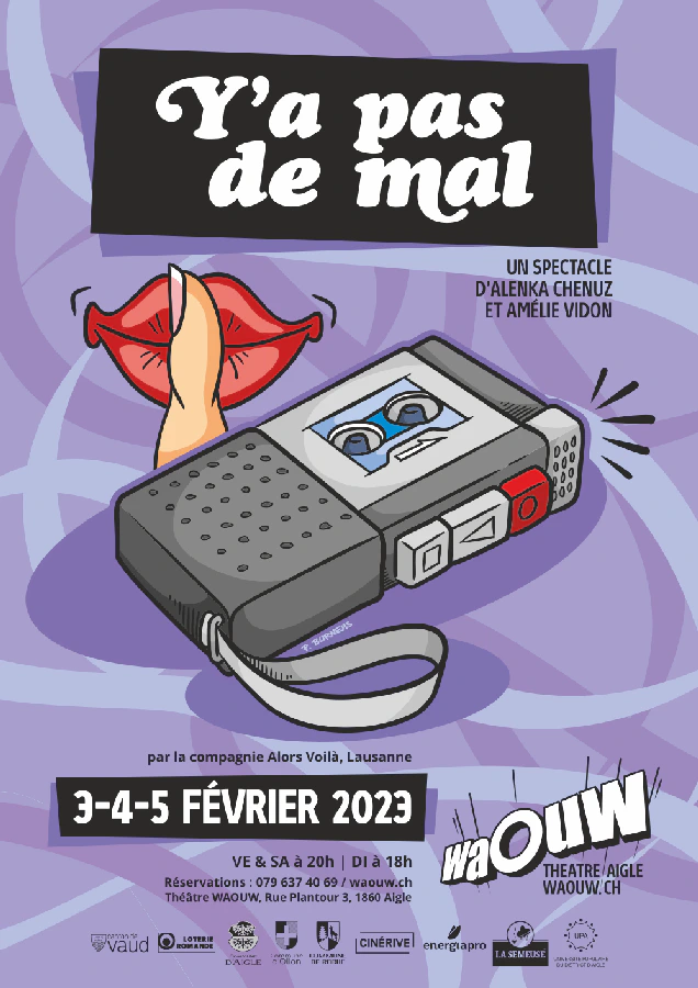 Affiche du spectacle Y A PAS DE MAL