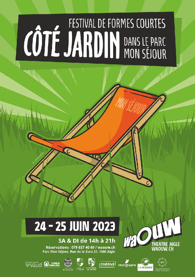 Affiche du spectacle CÔTÉ JARDIN