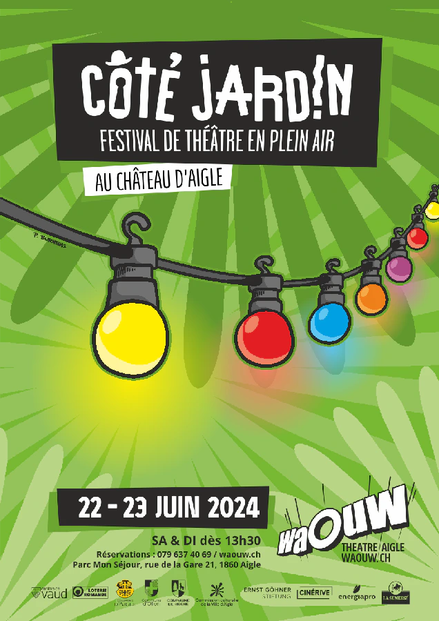 Affiche du spectacle Festival Côté Jardin<br/>
IIIe édition