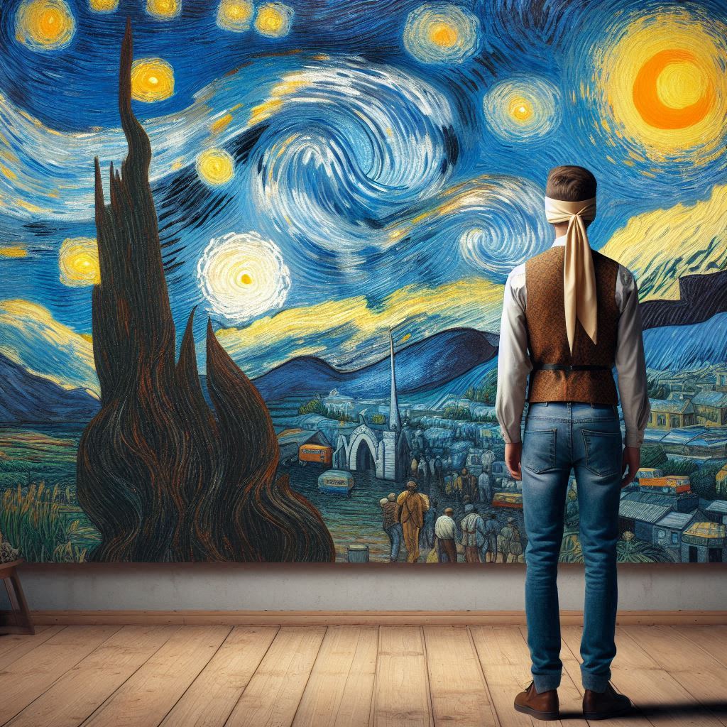 Illustration du spectacle Van Gogh, au son de la couleur